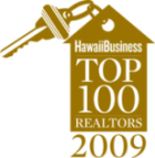 Hawaii Top Realtor Award- 2009